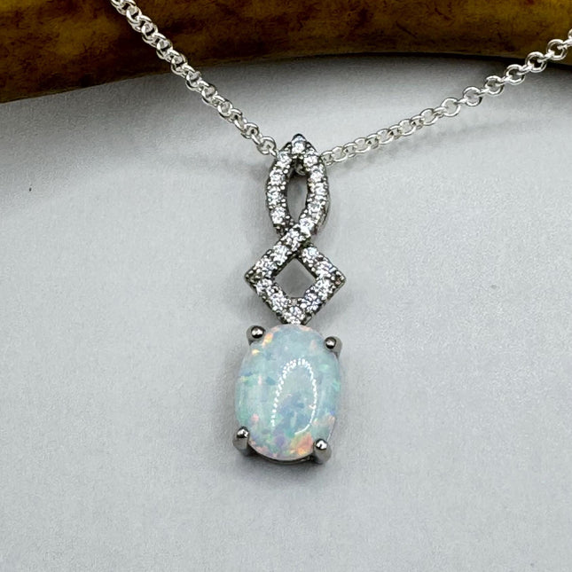 Vintage Silver Charm Necklace