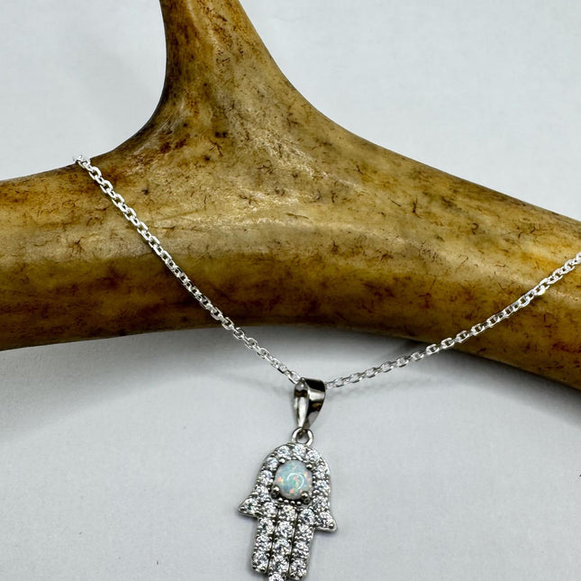 Vintage Silver Charm Necklace