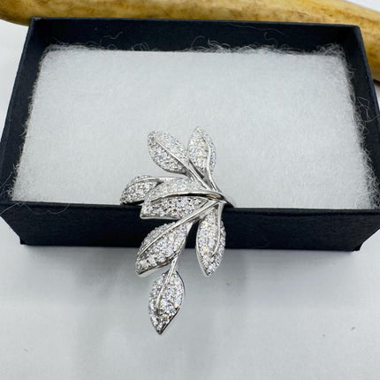 Vintage Crystal Stacking Eternity Promise Ring Wedding Band 925 Sterling Silver