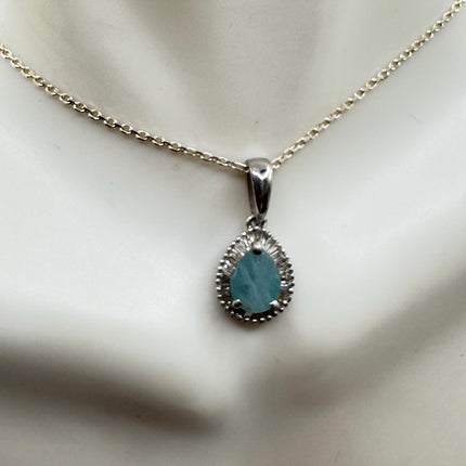 Vintage Green Emerald Boho Silver Choker Necklace - Antique Style Design
