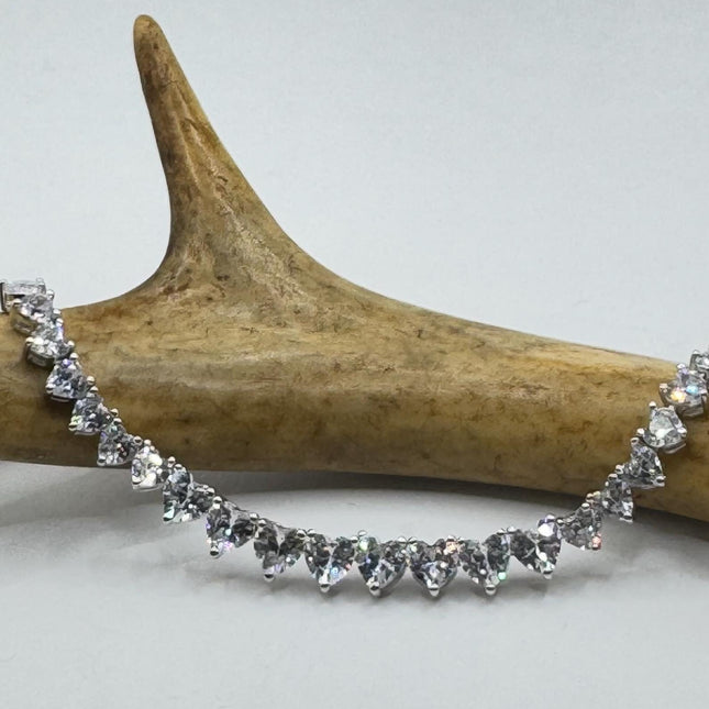Vintage Silver Tennis Bracelet