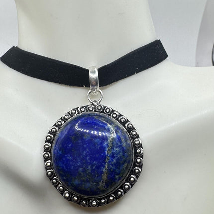vintage blue Blue Lapis Lazuli Gemstone Crystal