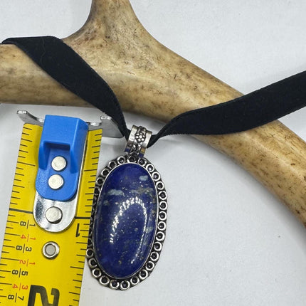 vintage blue Blue Lapis Lazuli Gemstone Crystal