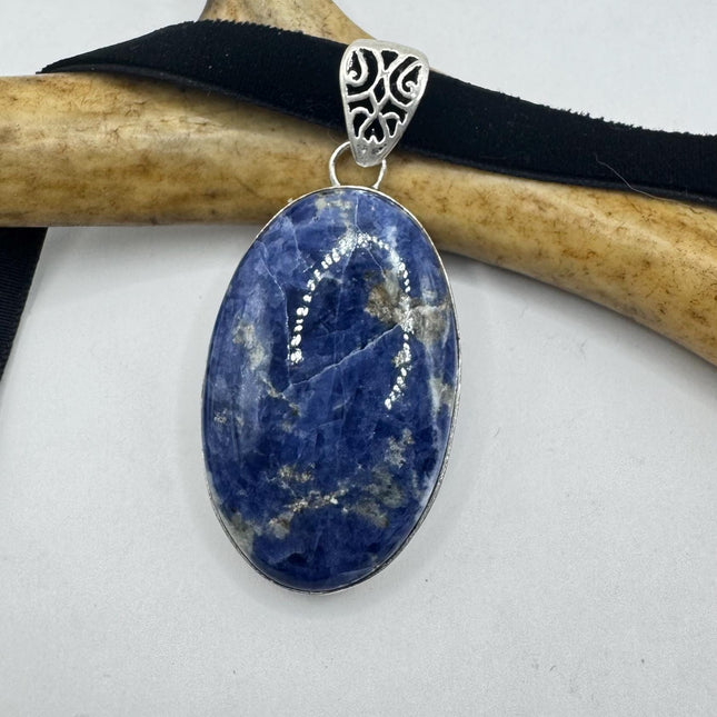 vintage blue Blue Lapis Lazuli Gemstone Crystal
