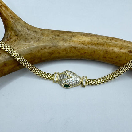 Vintage Snake Serpent Bracelet
