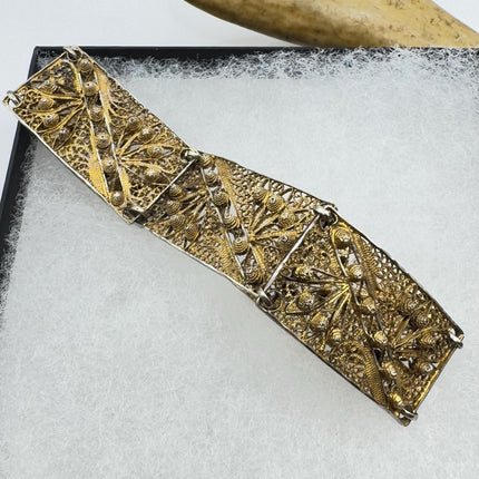 Vintage Flower Bracelet