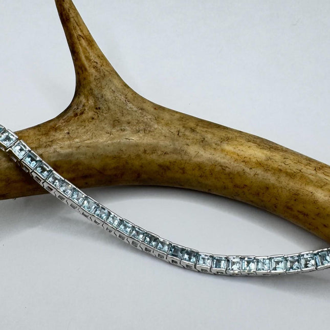 Vintage Silver Tennis Bracelet