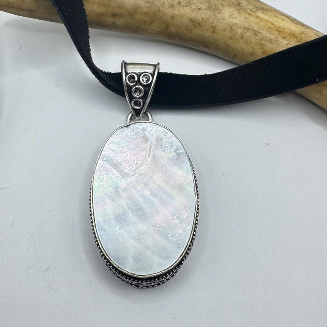 Vintage Silver Choker Necklace