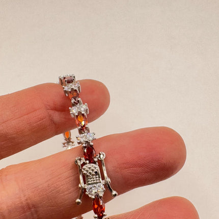 Vintage Garnet Bracelet