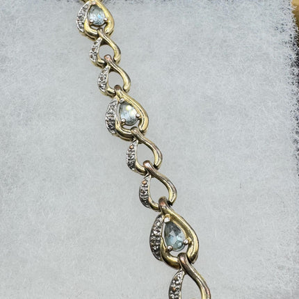 Vintage Silver Tennis Bracelet