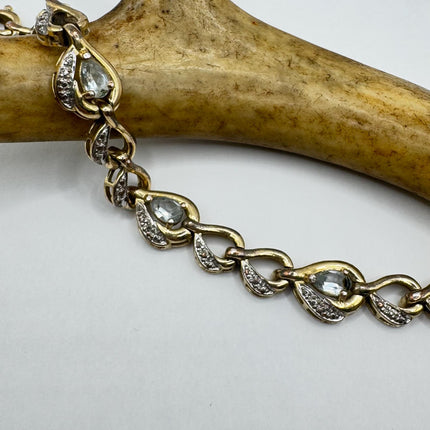Vintage Silver Tennis Bracelet