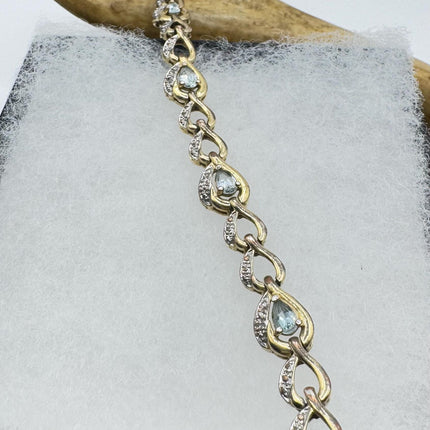 Vintage Silver Tennis Bracelet