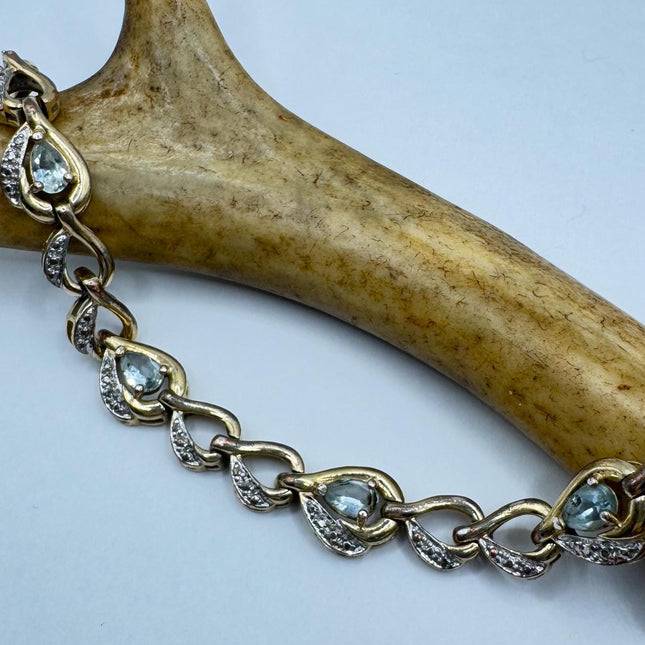 Vintage Silver Tennis Bracelet