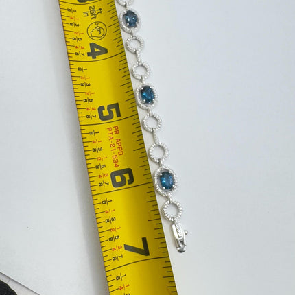Vintage Silver Tennis Bracelet