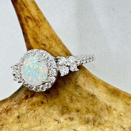 Vintage Tiny Gemstone Ring