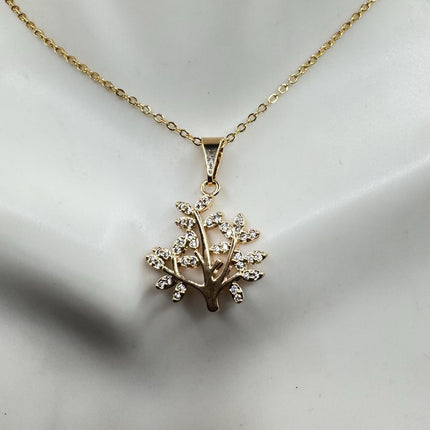 Vintage Gold Pendant Necklace
