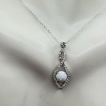 Vintage Silver Charm Necklace