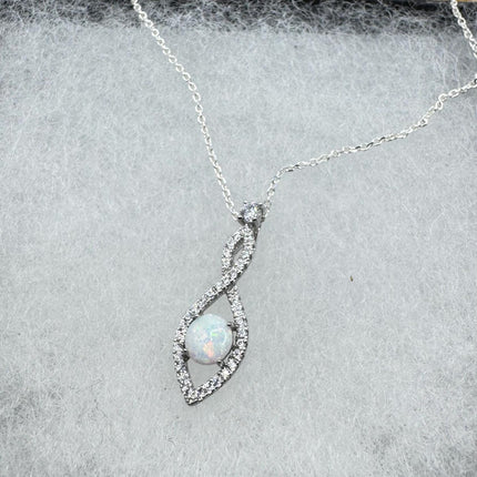 Vintage Silver Charm Necklace