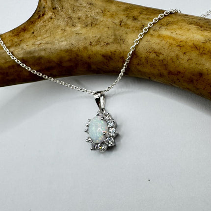 Vintage Silver Charm Necklace