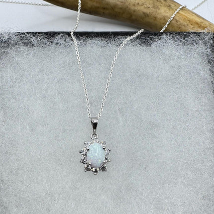 Vintage Silver Charm Necklace