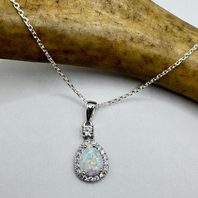 Vintage Silver Charm Necklace