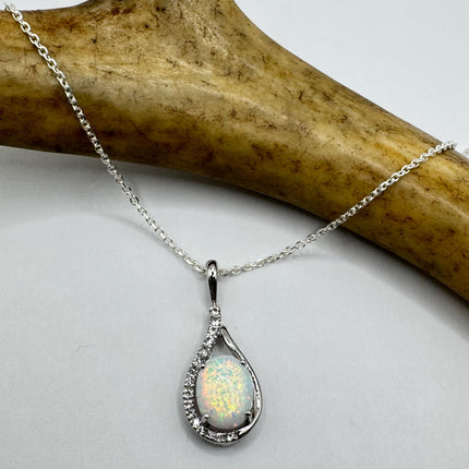 Vintage Silver Charm Necklace