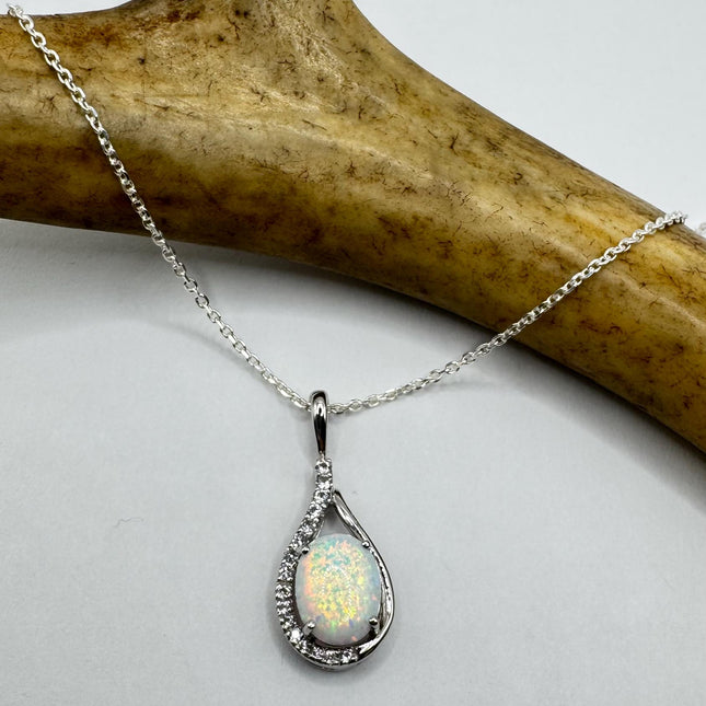 Vintage Silver Charm Necklace