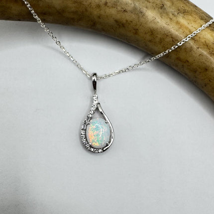 Vintage Silver Charm Necklace