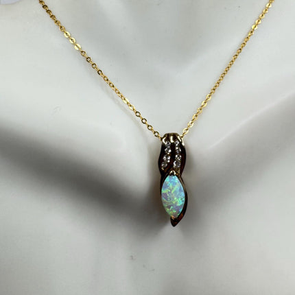 Vintage Silver Charm Necklace