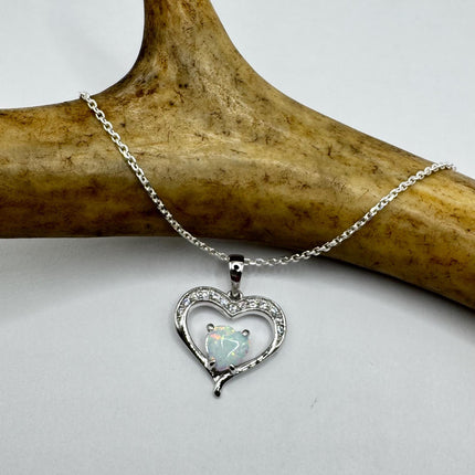 Vintage Silver Charm Necklace