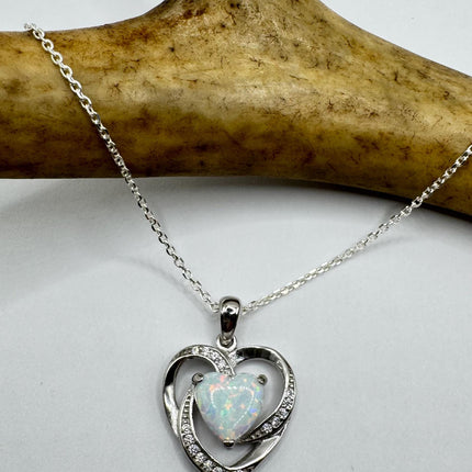 Vintage Silver Charm Necklace