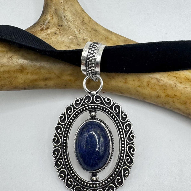 vintage blue Blue Lapis Lazuli Gemstone Crystal