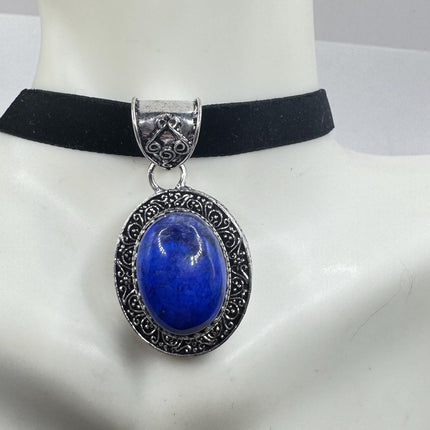 vintage blue Blue Lapis Lazuli Gemstone Crystal