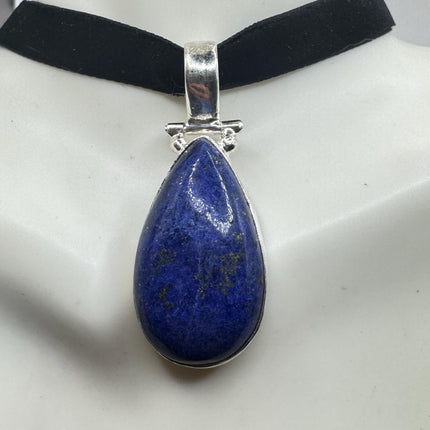 vintage blue Blue Lapis Lazuli Gemstone Crystal