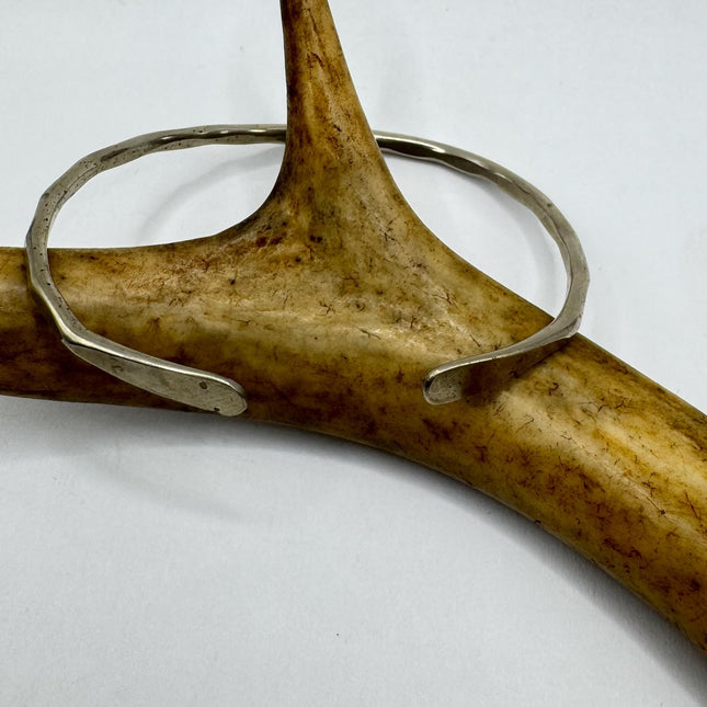 Vintage silver Bangle Cuff Bracelet