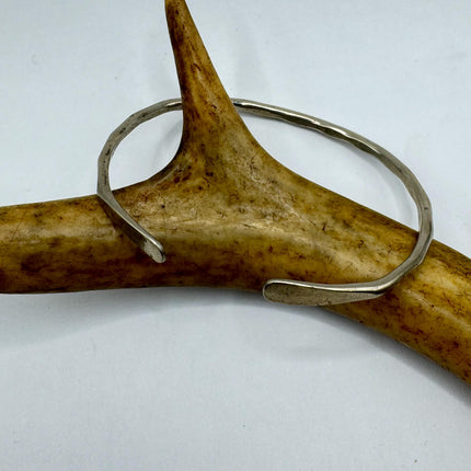 Vintage silver Bangle Cuff Bracelet