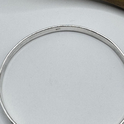 Vintage silver Bangle Cuff Bracelet