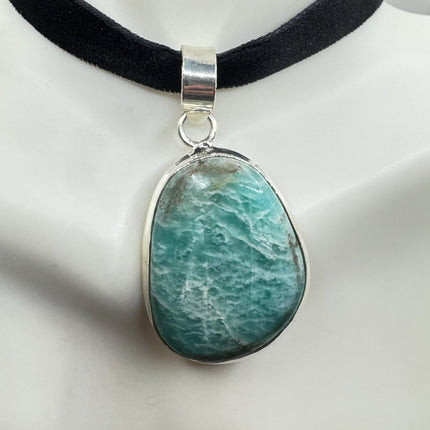 Vintage Silver Gemstone Pendant