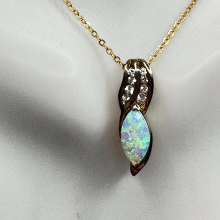 Vintage Silver Charm Necklace
