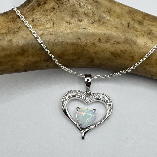 Vintage Silver Charm Necklace