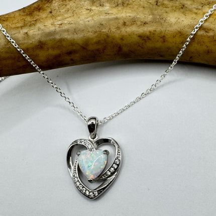 Vintage Silver Charm Necklace