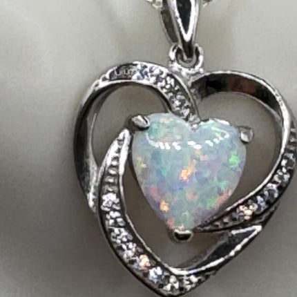 Vintage Silver Charm Necklace