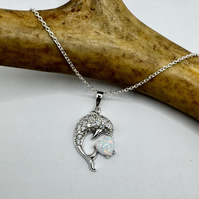 Vintage Silver Charm Necklace
