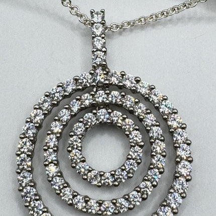 Vintage Silver Gemstone Pendant