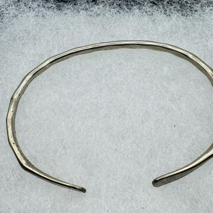 Vintage silver Bangle Cuff Bracelet