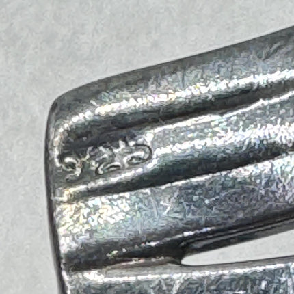 Vintage silver Bangle Cuff Bracelet