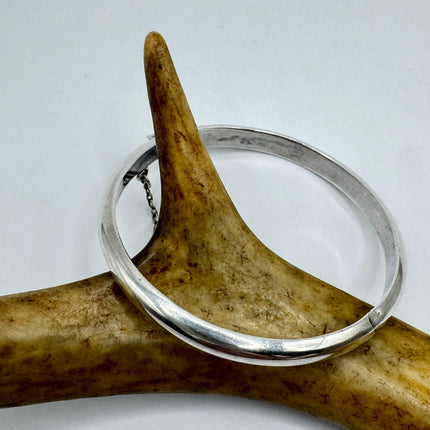 Vintage silver Bangle Cuff Bracelet