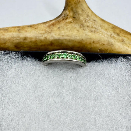clean, film, side, bands, simple, stacking rings, green chrome, dioxide bands