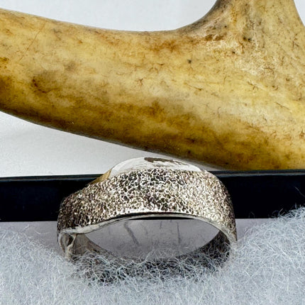 Vintage Silver Boho Cocktail Ring 925 Sterling Antique Wedding Engagement Band | Elijah collection