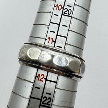 Vintage Silver Boho Cocktail Ring 925 Sterling Antique Wedding Engagement Band | Elijah collection